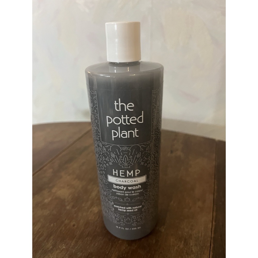 The Potted Plant Hemp Charcoal Body Wash 16.9 fl.oz